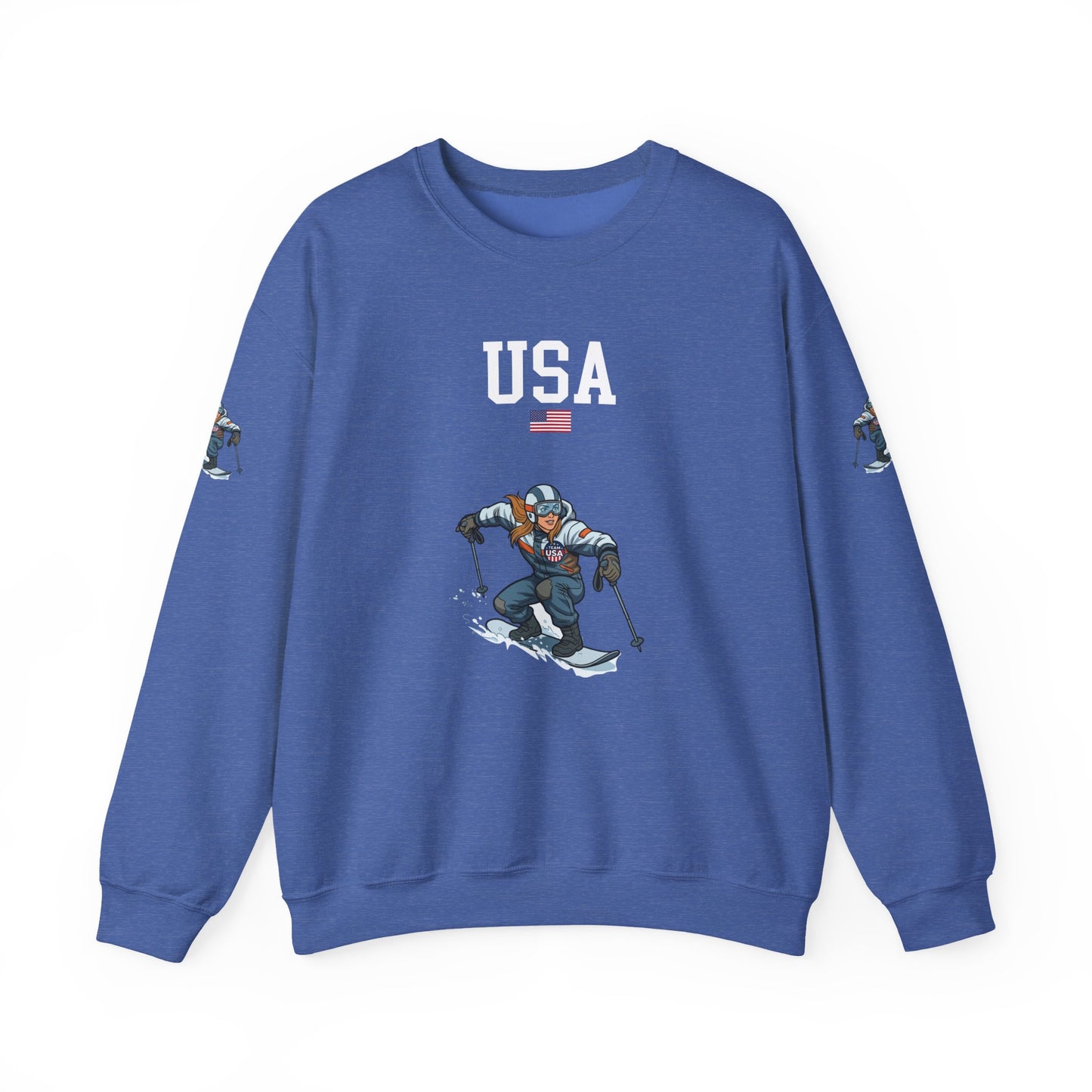 Princess Grace  TEAM USA  Unisex Heavy Blend  Crewneck Sweatshirt