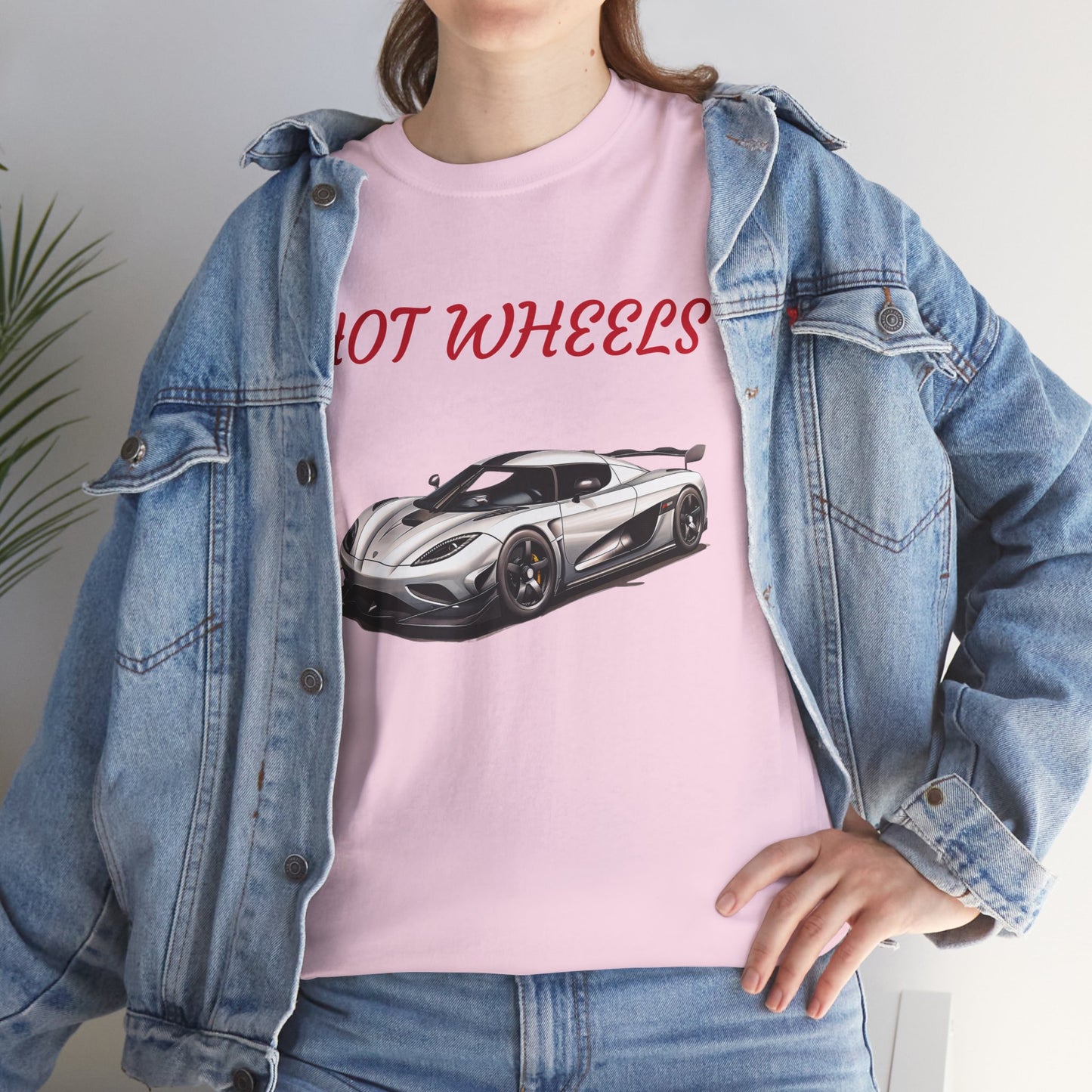 Princess Grace  Hot Wheels Unisex Heavy Cotton Tee Car Enthusiast Shirt