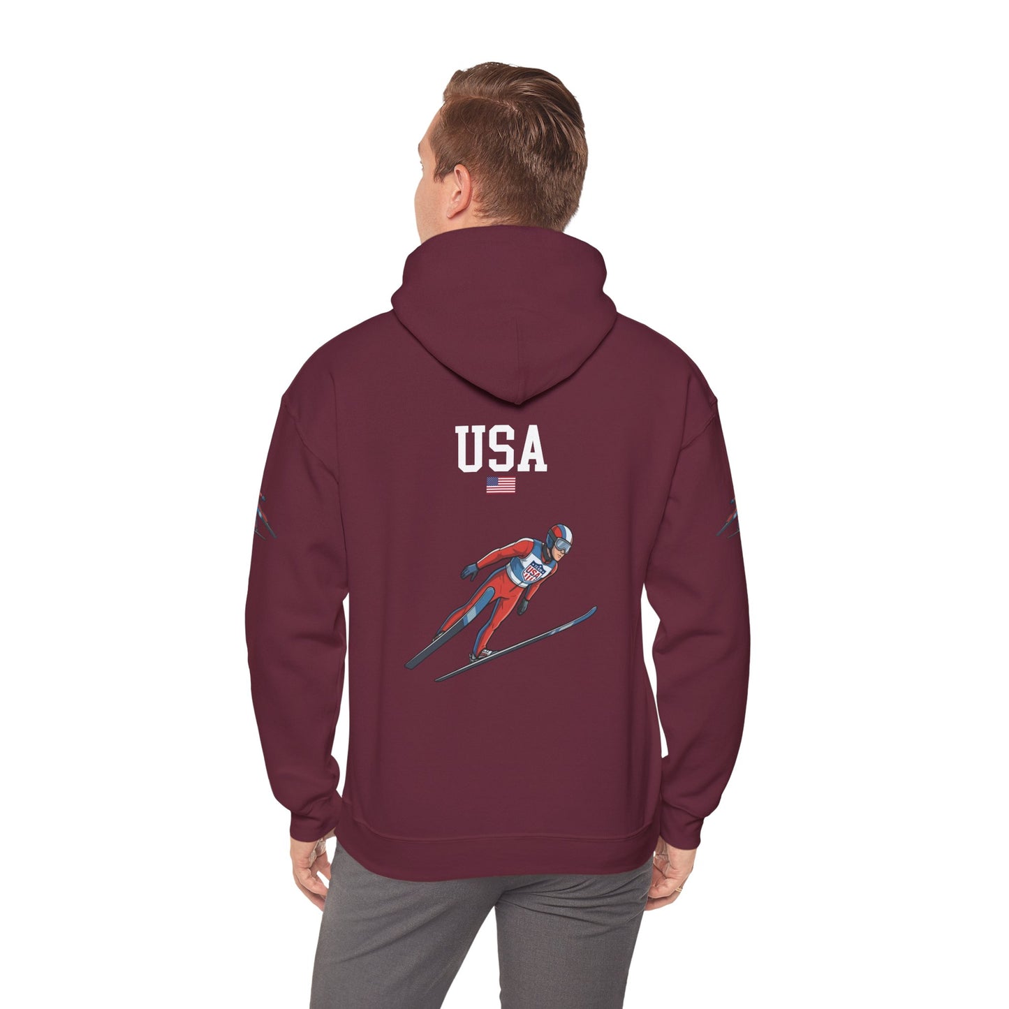 Princess Grace  TEAM USA  Unisex Heavy Blend Hooded Sweatshirt