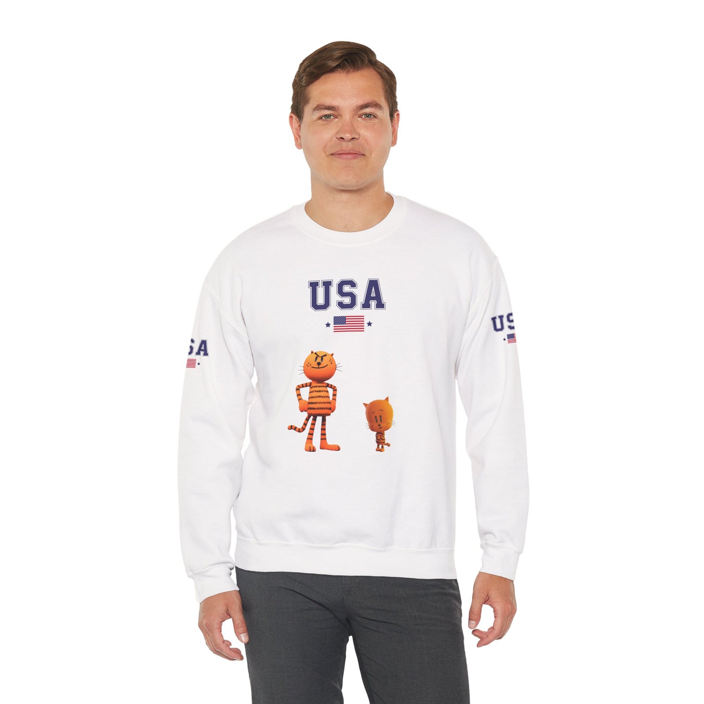 Princess Grace  TEAM USA  Unisex Heavy Blend  Crewneck Sweatshirt