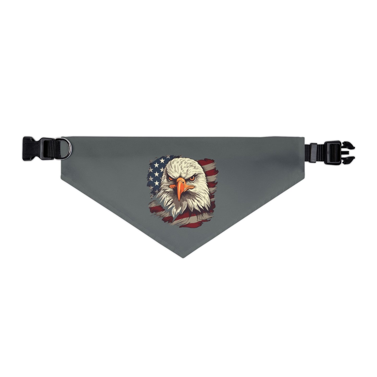 Princess Grace  Patriotic Eagle Pet Bandana Collar Perfect for Independence Day & All  American Celebrations