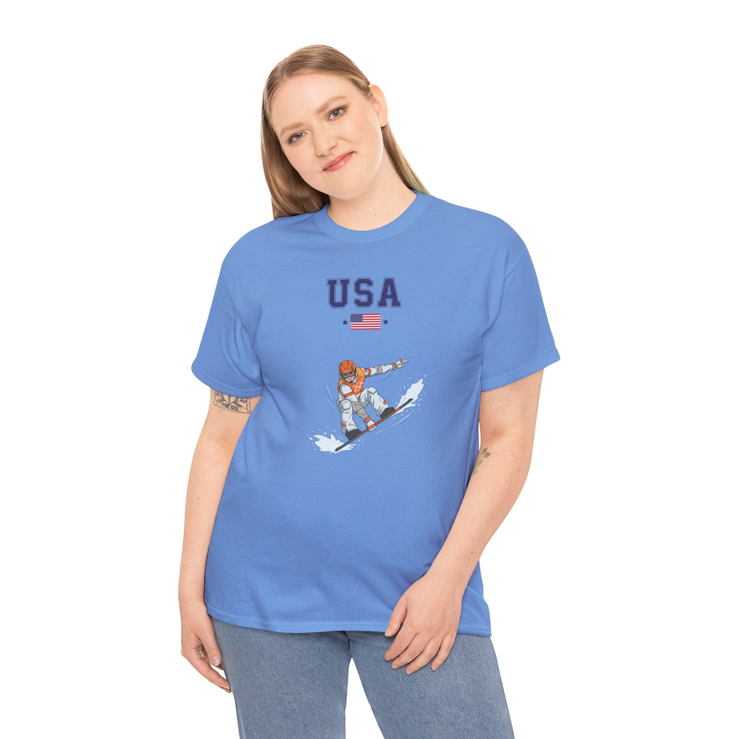 Princess Grace  TEAM USA  Unisex Heavy Cotton Tee