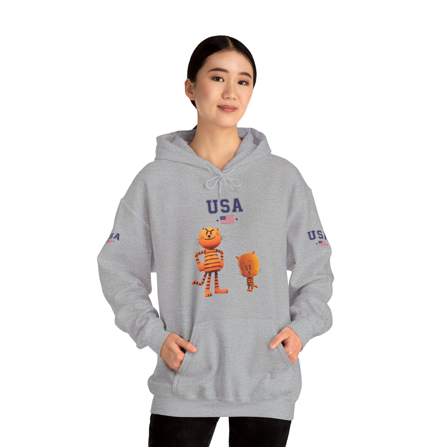 Princess Grace  TEAM USA  Unisex Heavy Blend  Hooded Sweatshirt