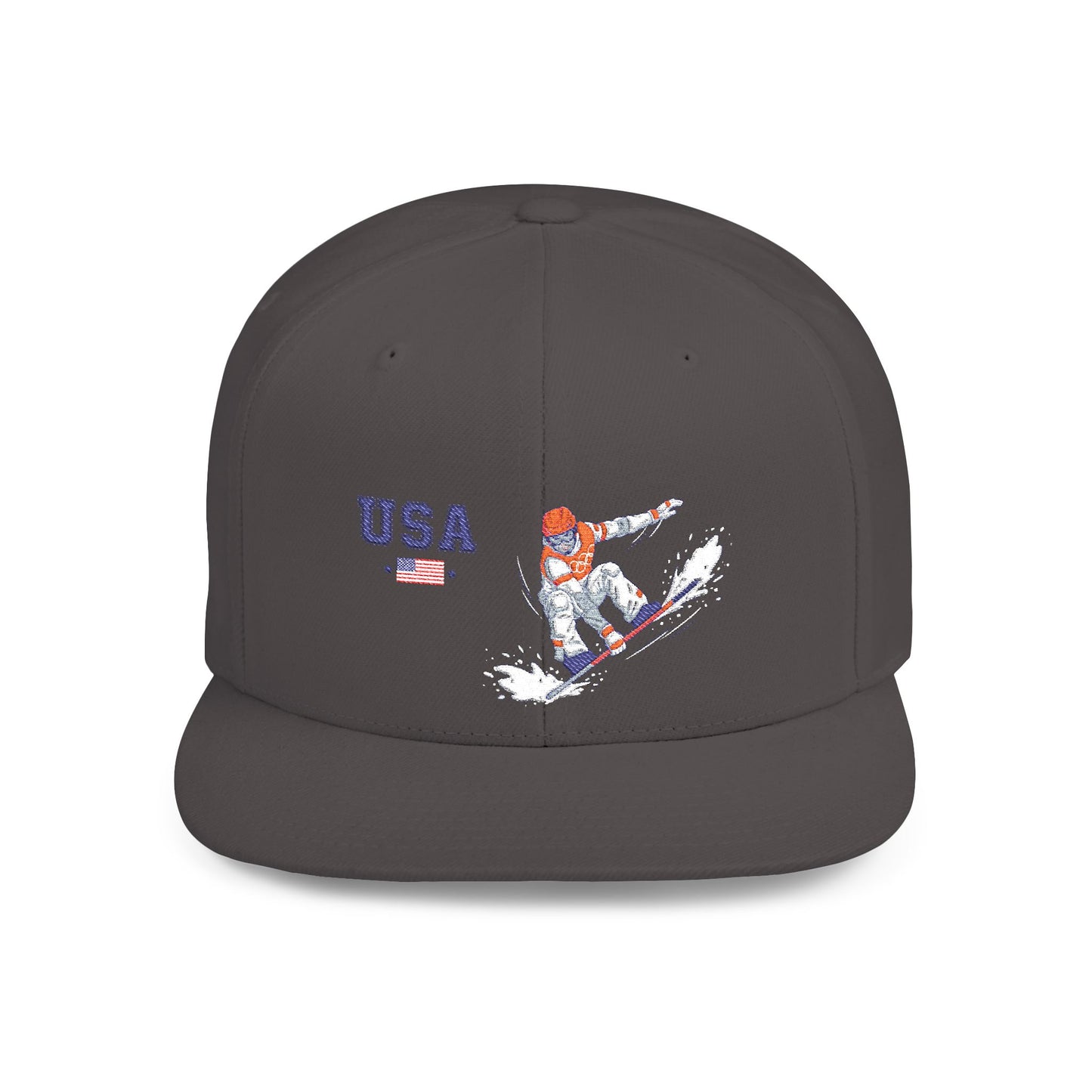 Princess Grace  TEAM USA  Flat Bill Snapback Hat