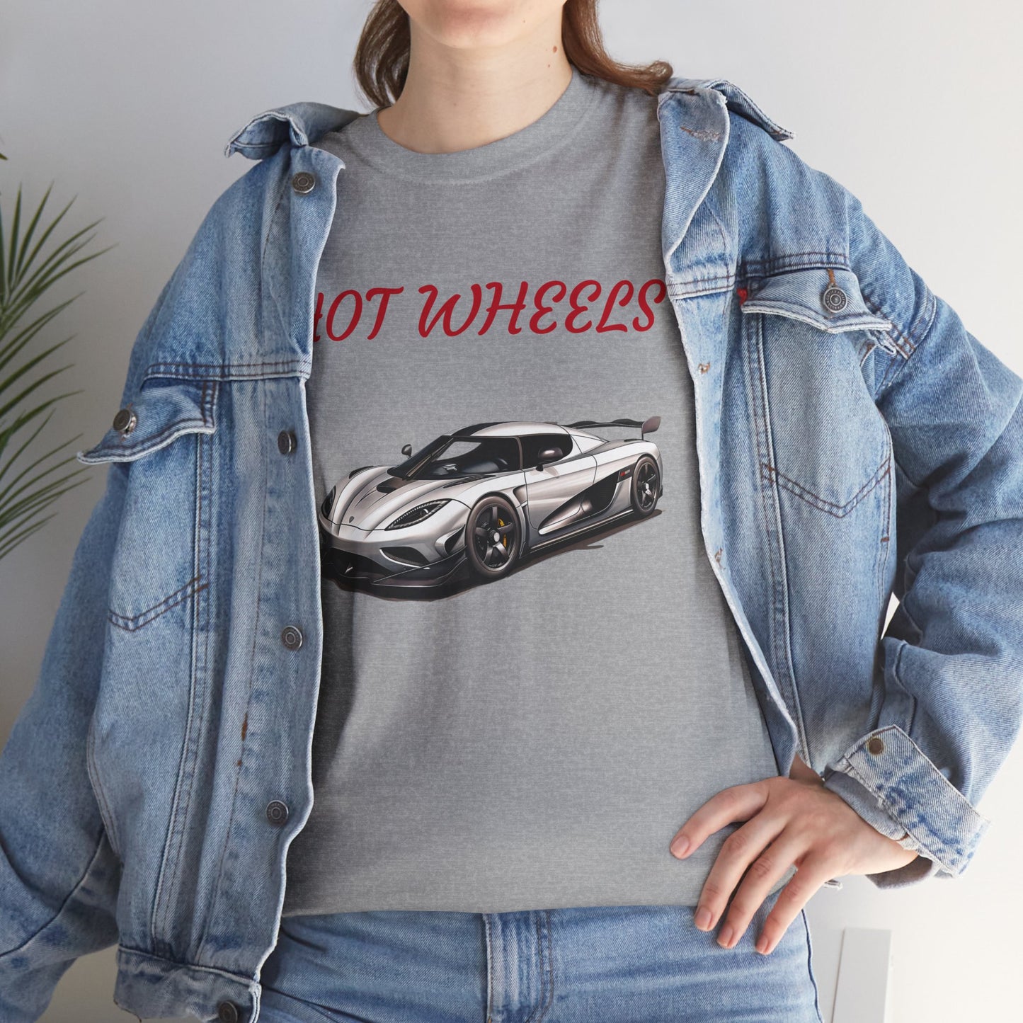 Princess Grace  Hot Wheels Unisex Heavy Cotton Tee Car Enthusiast Shirt