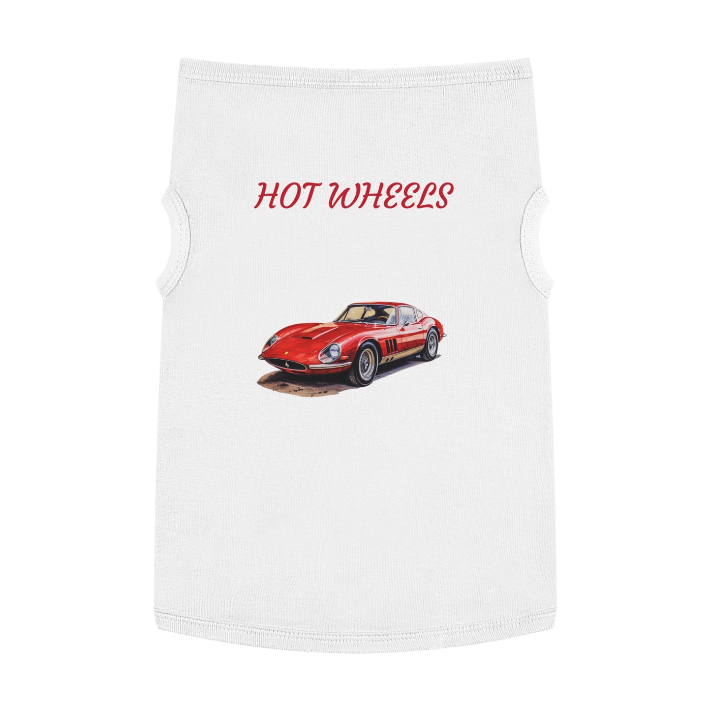 Princess Grace  Hot Wheels Stylish Pet Tank Top Design for Trendy Furry Friends