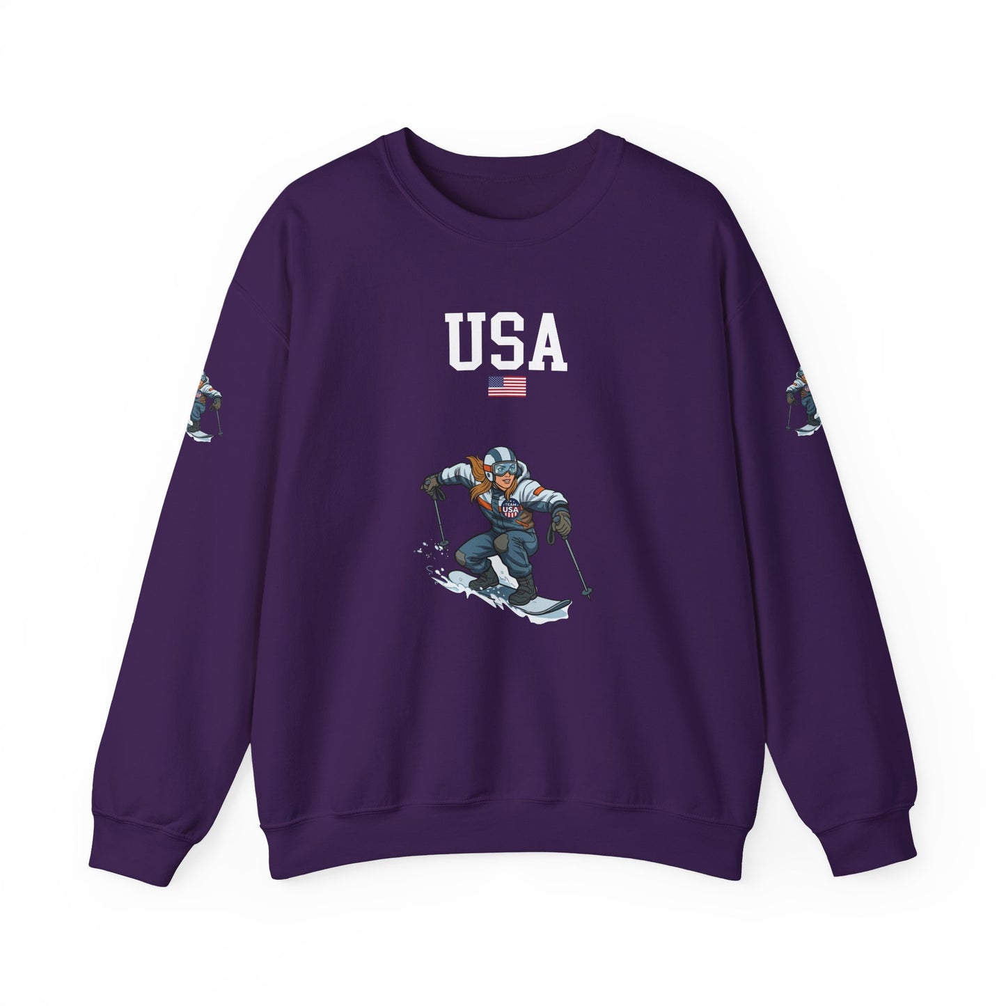 Princess Grace  TEAM USA  Unisex Heavy Blend  Crewneck Sweatshirt