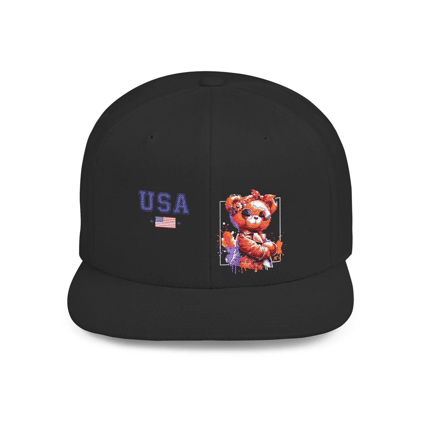 Princess Grace  TEAM USA  Flat Bill Snapback Hat