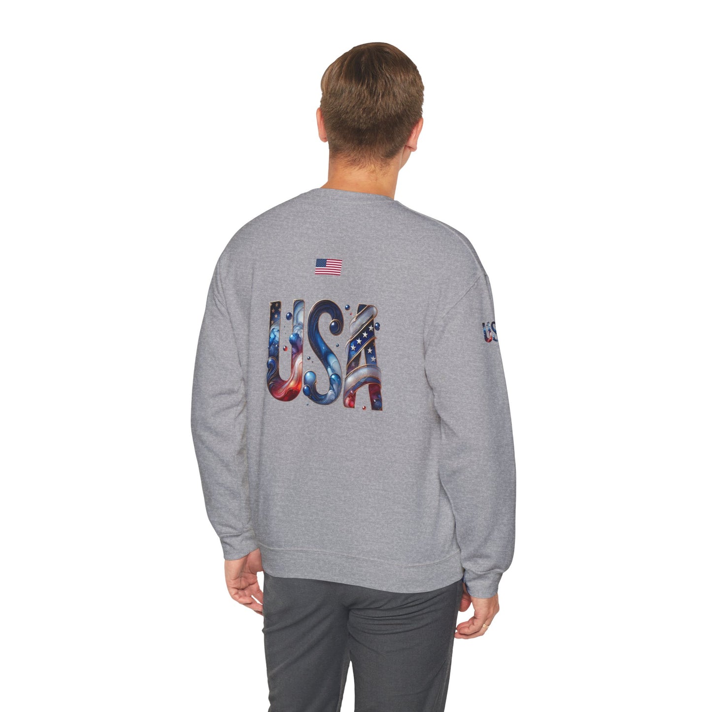 Princess Grace TEAM USA  Unisex Heavy Blend Crewneck Sweatshirt