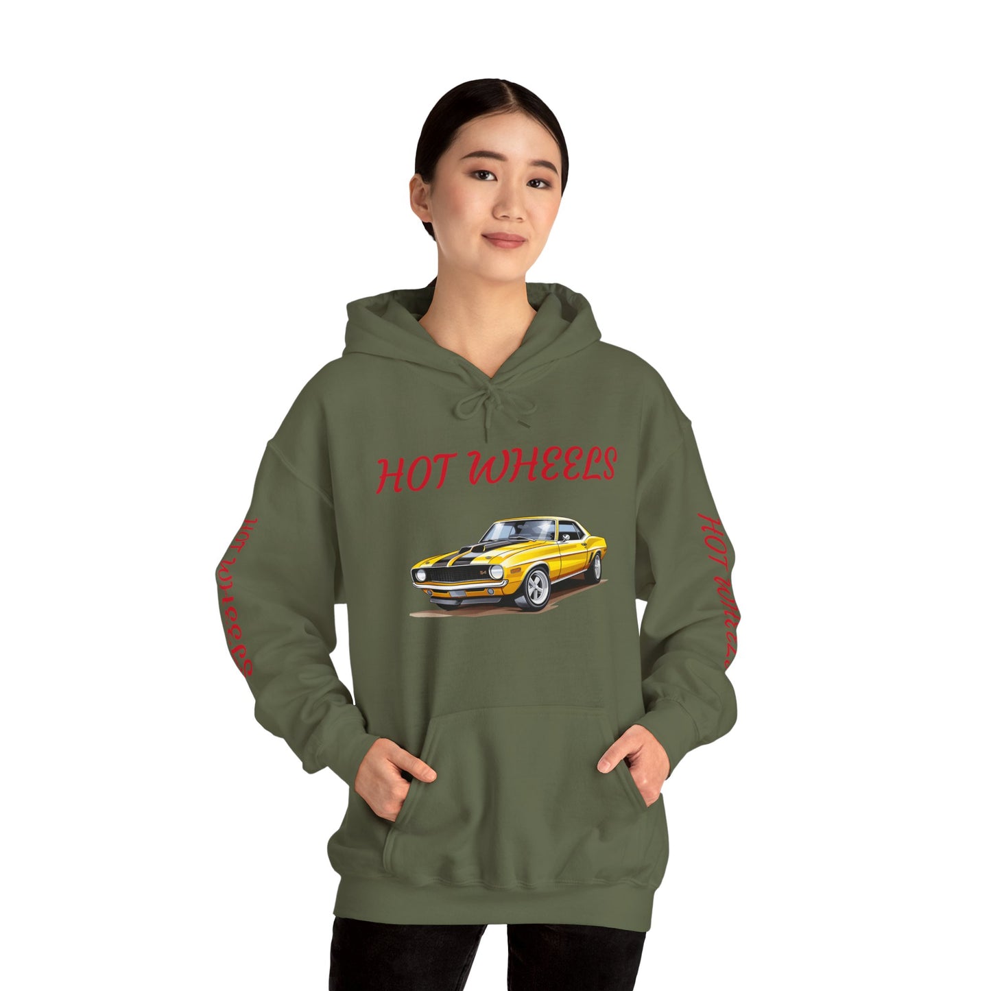 Princess Grace  Hot Wheels Unisex Heavy Blend Hooded Sweatshirt Classic Car Enthusiast Apparel