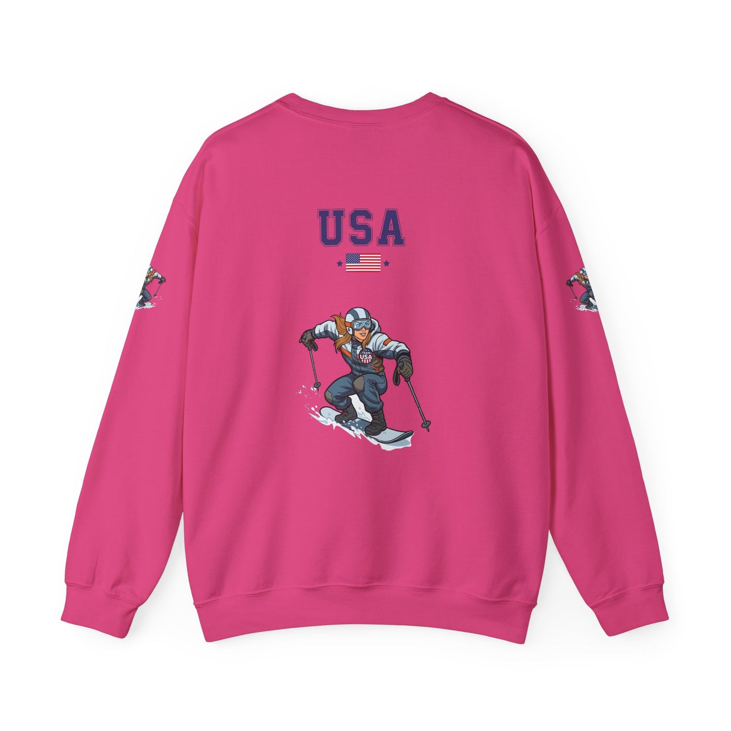 Princess Grace  TEAM USA  Unisex Heavy Blend  Crewneck Sweatshirt