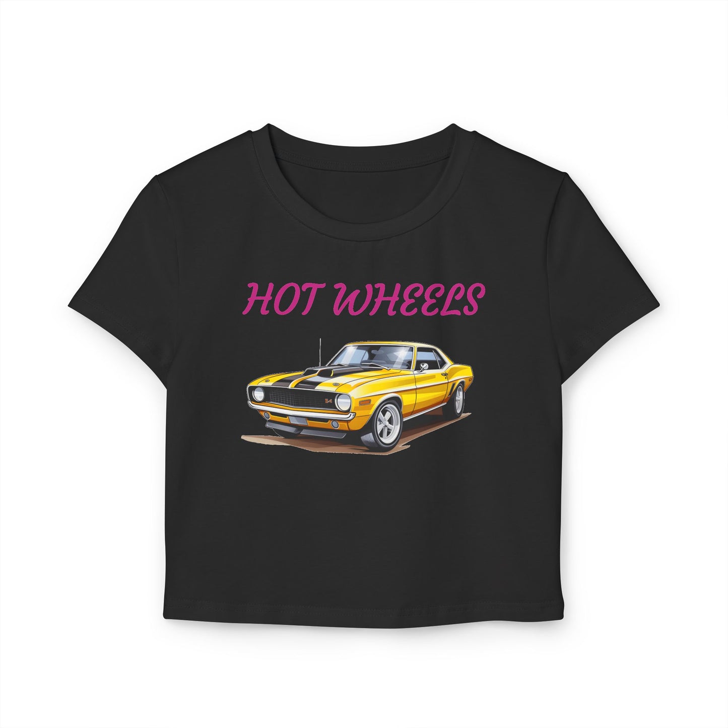 Princess Grace  Hot Wheels Women's Baby Tee Vintage Car Graphic Tee