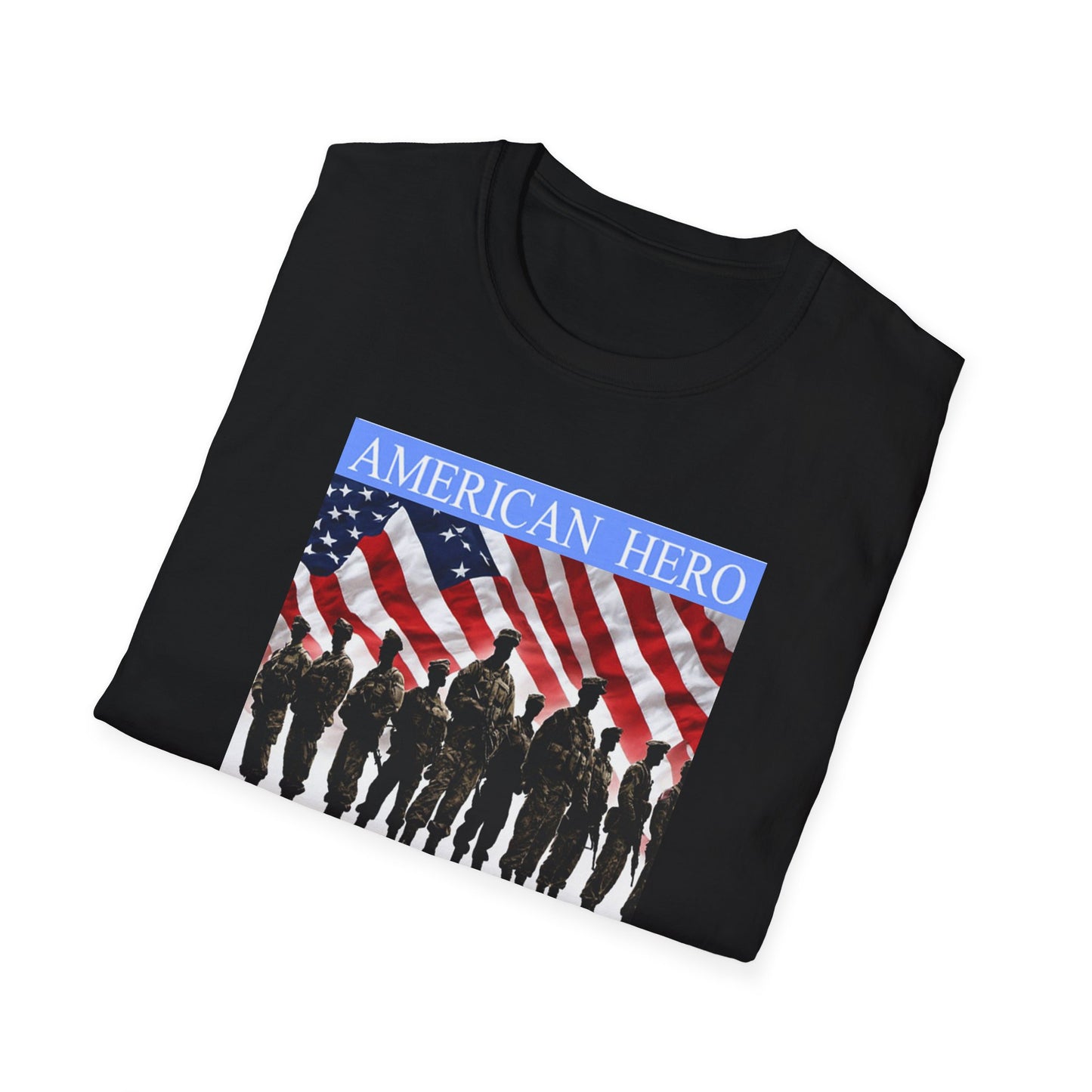 Michael Adonys American Hero Unisex Softstyle TShirt