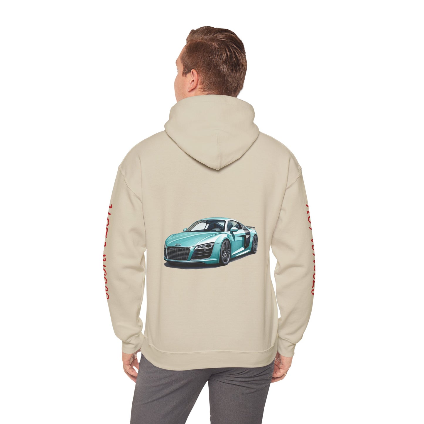 Princess Grace  Hot Wheels Unisex Hooded Sweatshirt Car Enthusiast Apparel