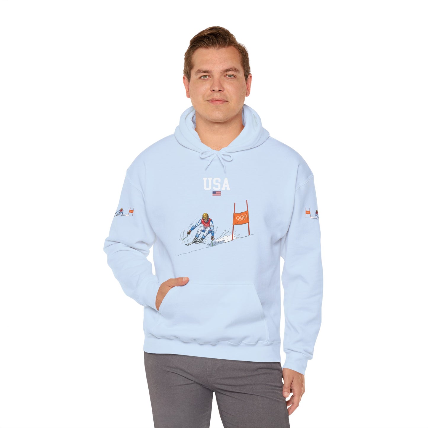 Princess Grace  TEAM USA  Unisex Heavy Blend  Hooded Sweatshirt