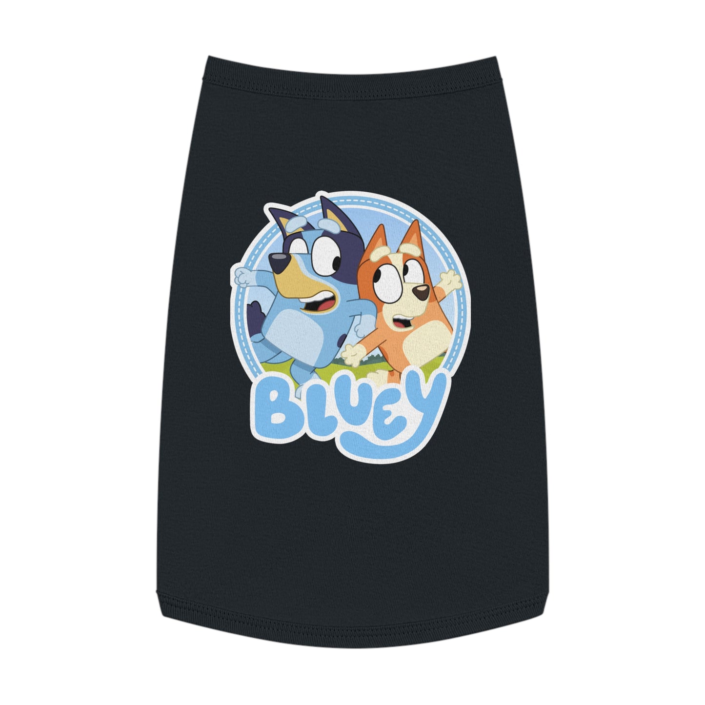 Princess Grace  Bluey Pet Tank Top Cute & Comfortable Dog Apparel for Playful Pets