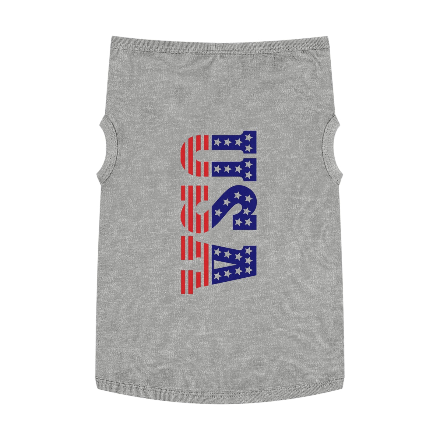 Princess Grace USA Patriotic Pet Tank Top Perfect for Independence Day & Summer Celebrations