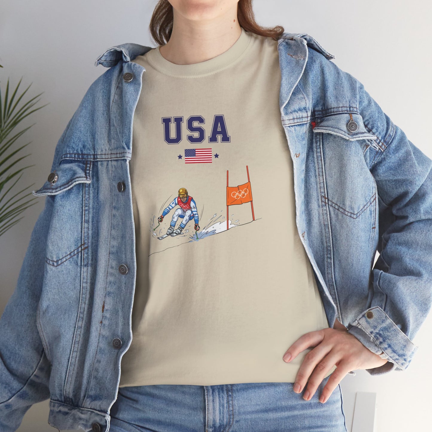 Princess Grace  TEAM USA   Unisex Heavy Cotton Tee