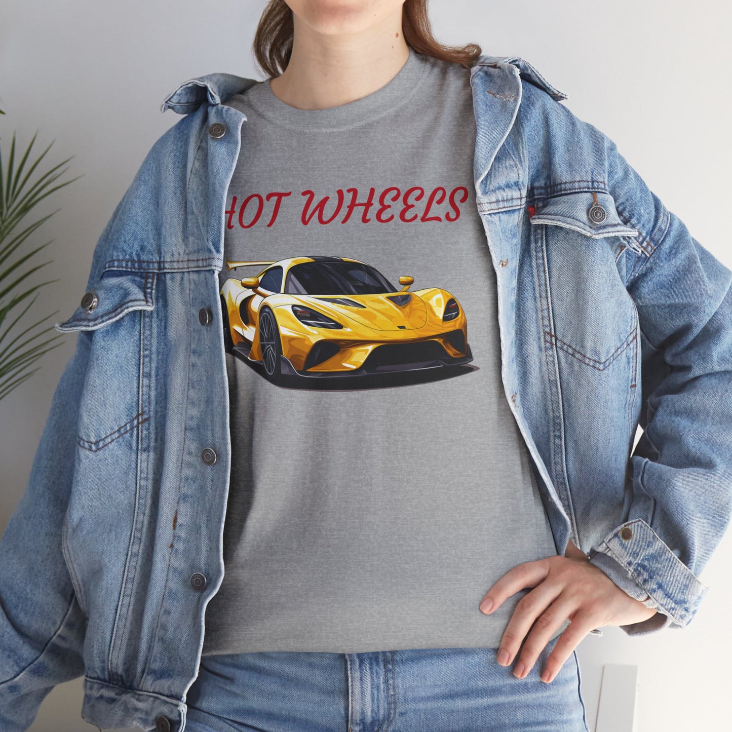 Princess Grace  Hot Wheels Unisex Heavy Cotton Tee Perfect for Car Enthusiasts