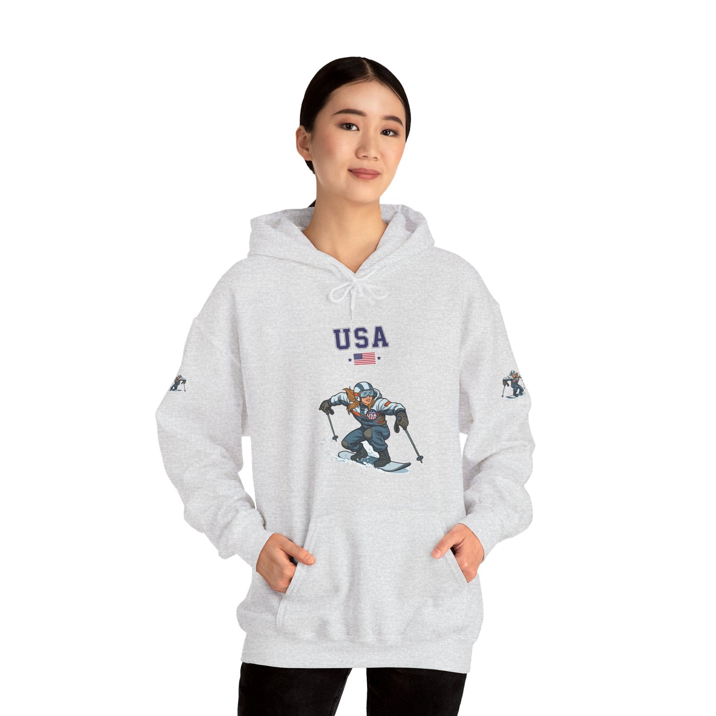 Princess Grace  TEAM USA  Unisex Heavy Blend Hooded Sweatshirt