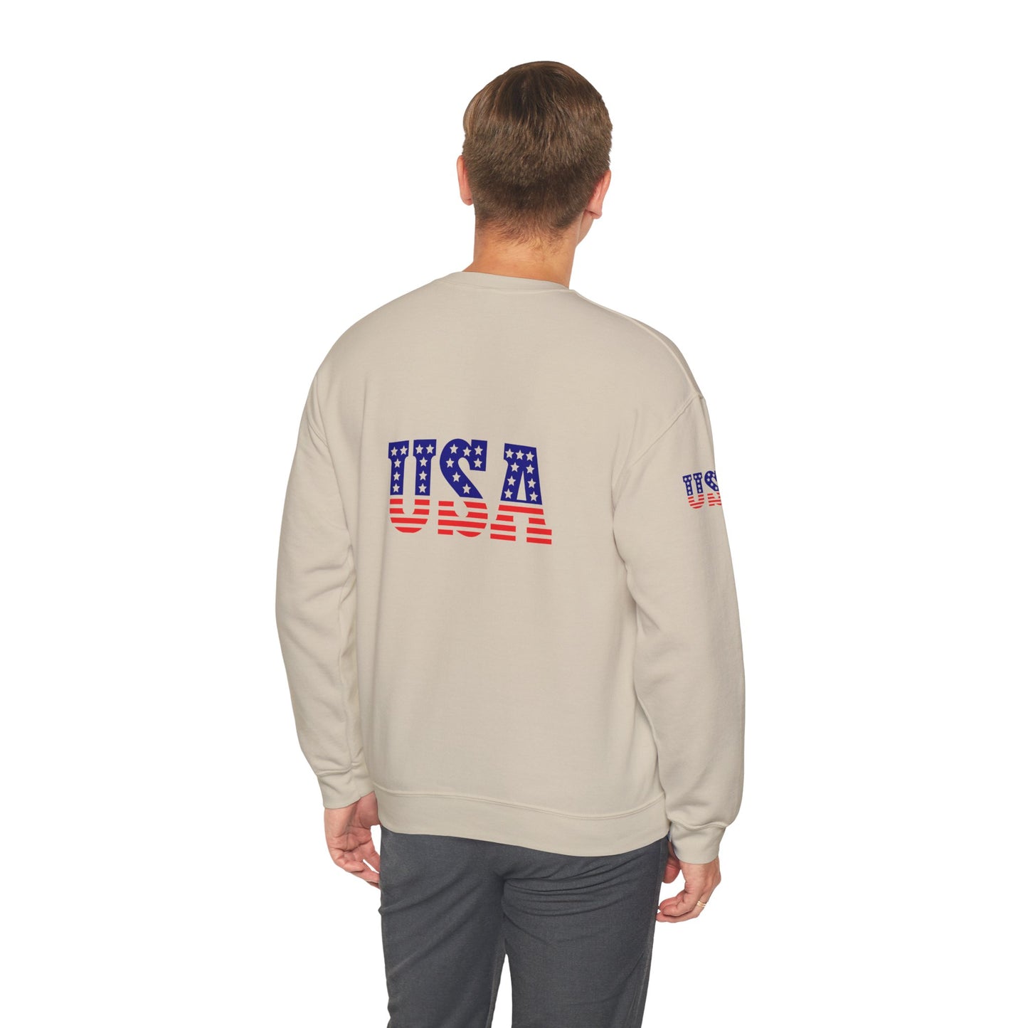 Princess Grace  TEAM USA Unisex Crewneck Sweatshirt Perfect for Independence Day Casual Wear
