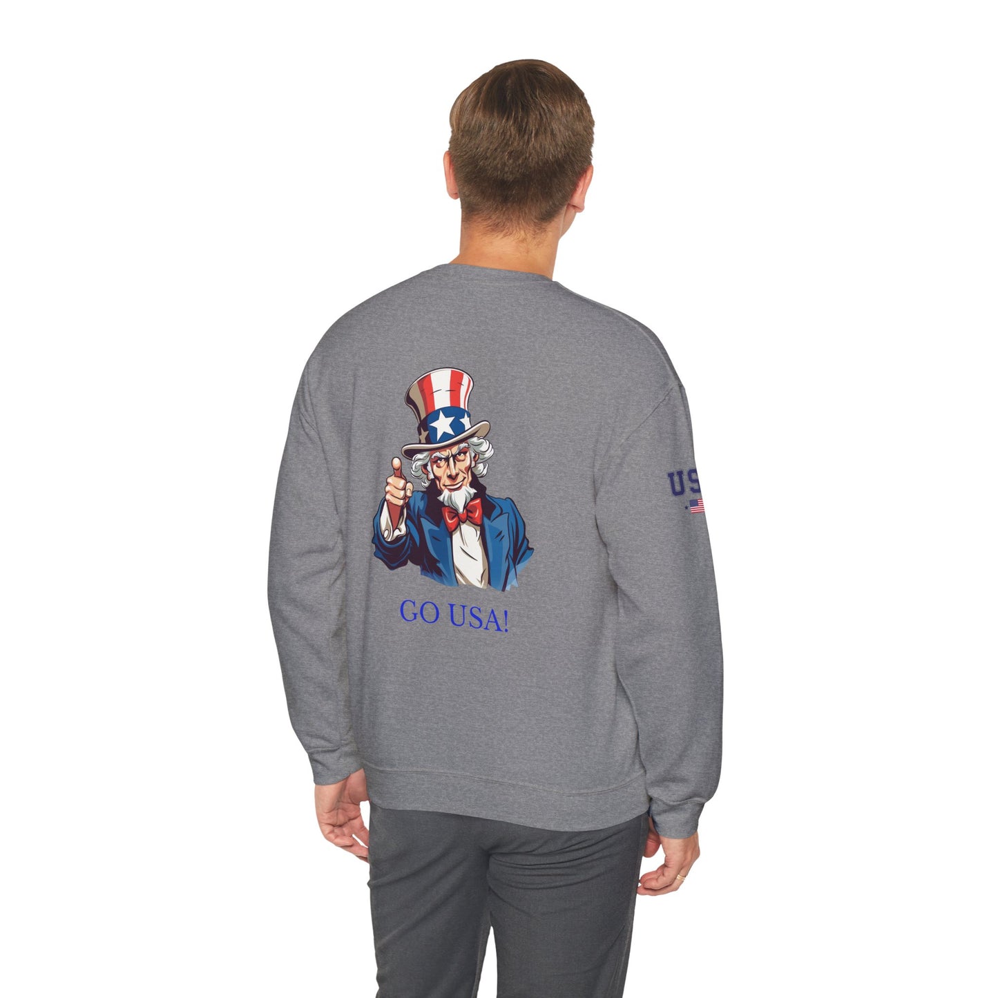 Princess Grace  TEAM USA  Unisex Heavy Blend Crewneck Sweatshirt
