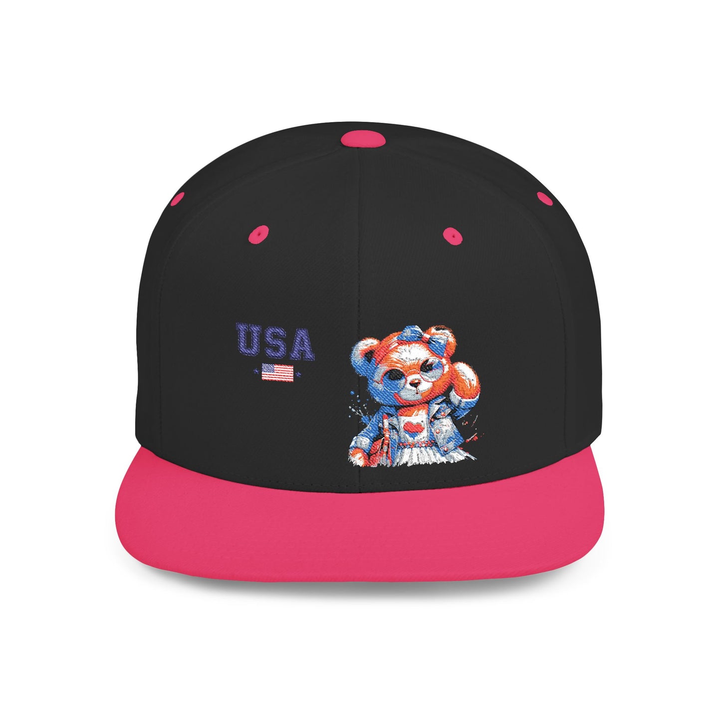 Princess Grace  TEAM USA  Flat Bill Snapback Hat