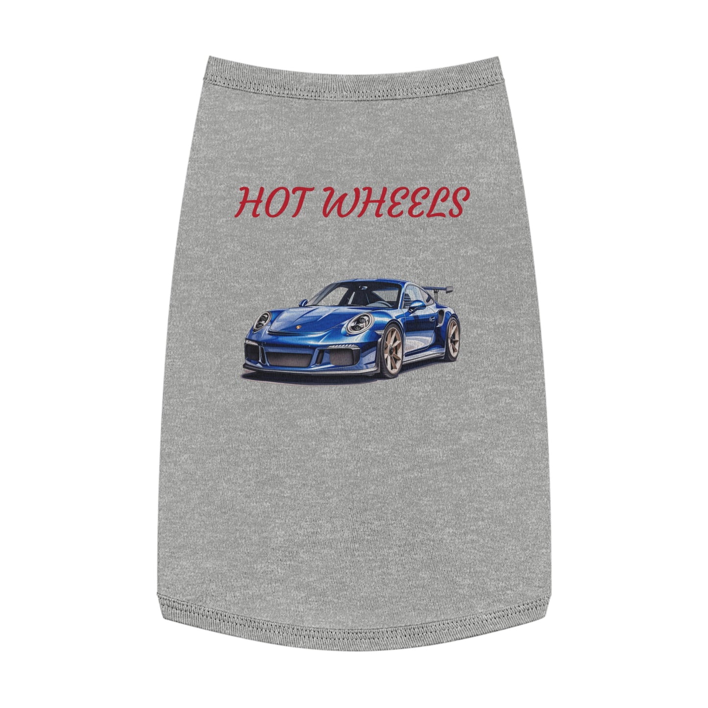 Princess Grace Hot Wheels Cool Pet Tank Top Car Design for Dog Lovers