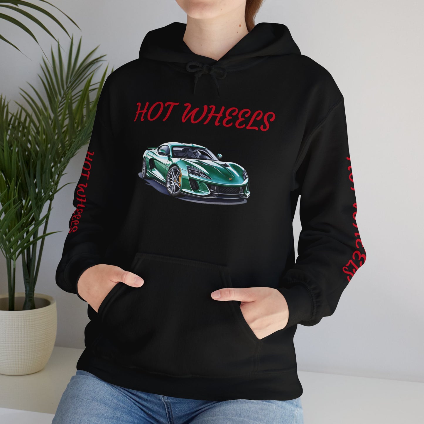 Princess Grace  Hot Wheels Automotive Hoodie for Car Enthusiasts Unisex Heavy Blend Sweatshirt