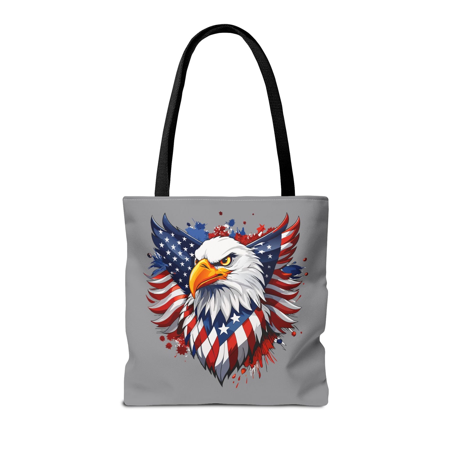 Princess Grace  Patriotic Eagle Tote Bag American Freedom Design