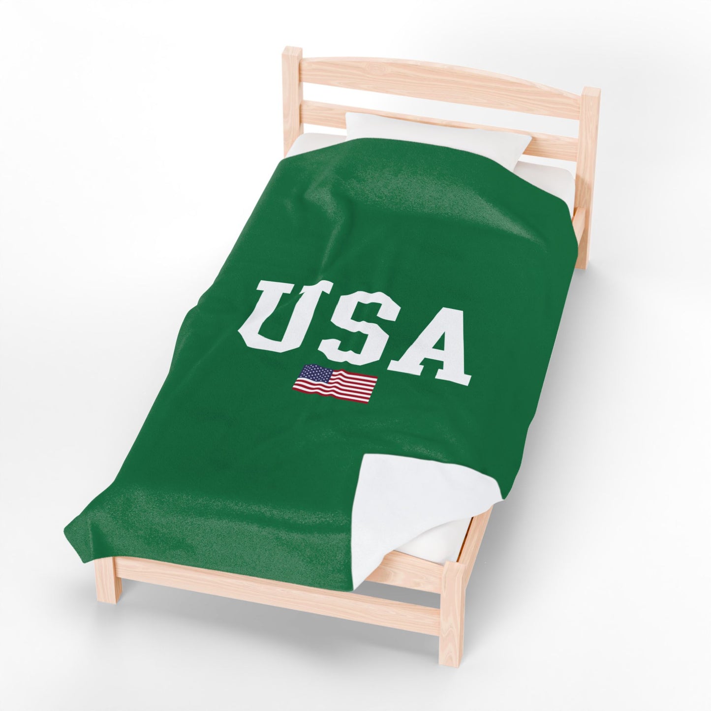 Princess Grace  TEAM USA  Velveteen Plush Blanket