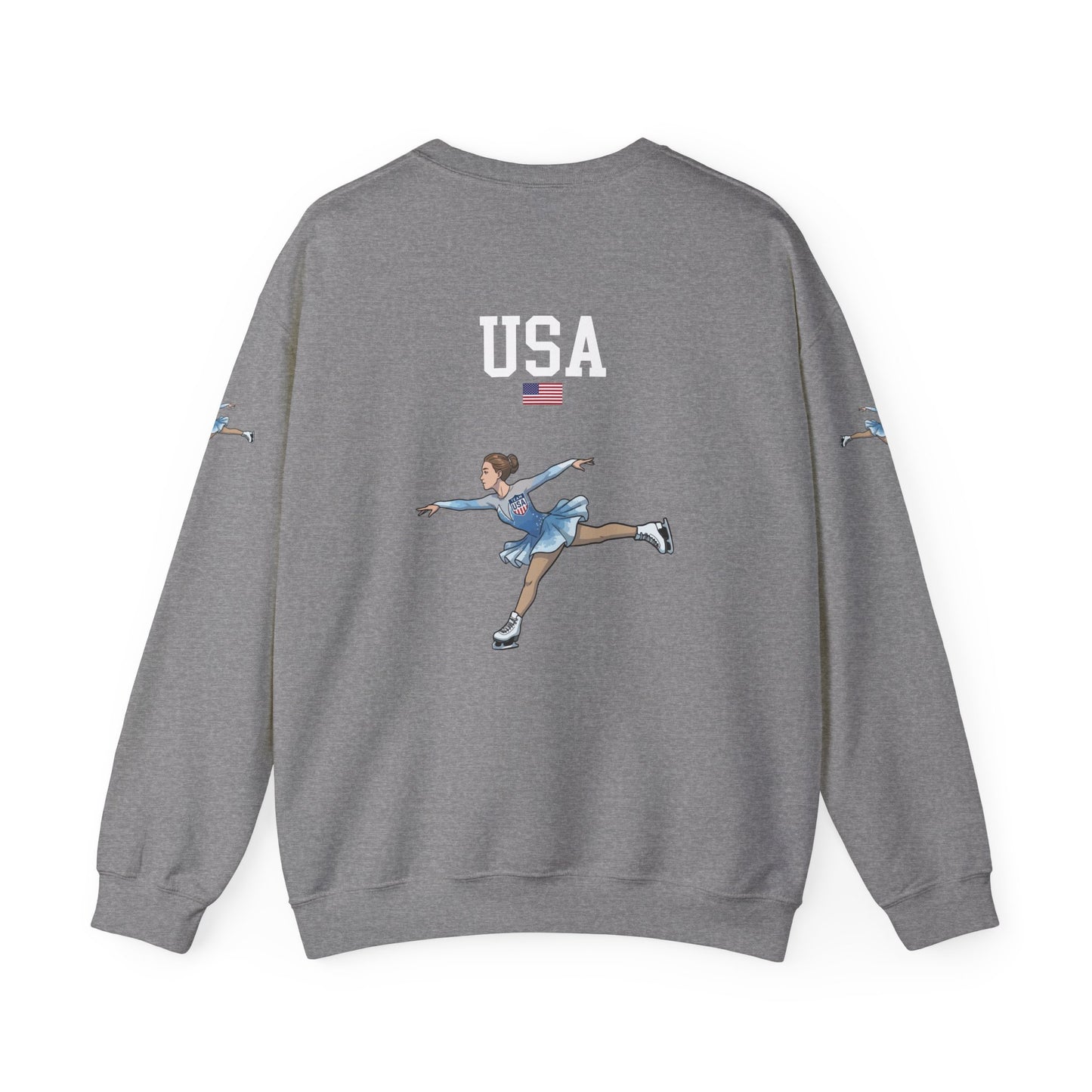 Princess Grace  TEAM USA  Unisex Heavy Blend  Crewneck Sweatshirt