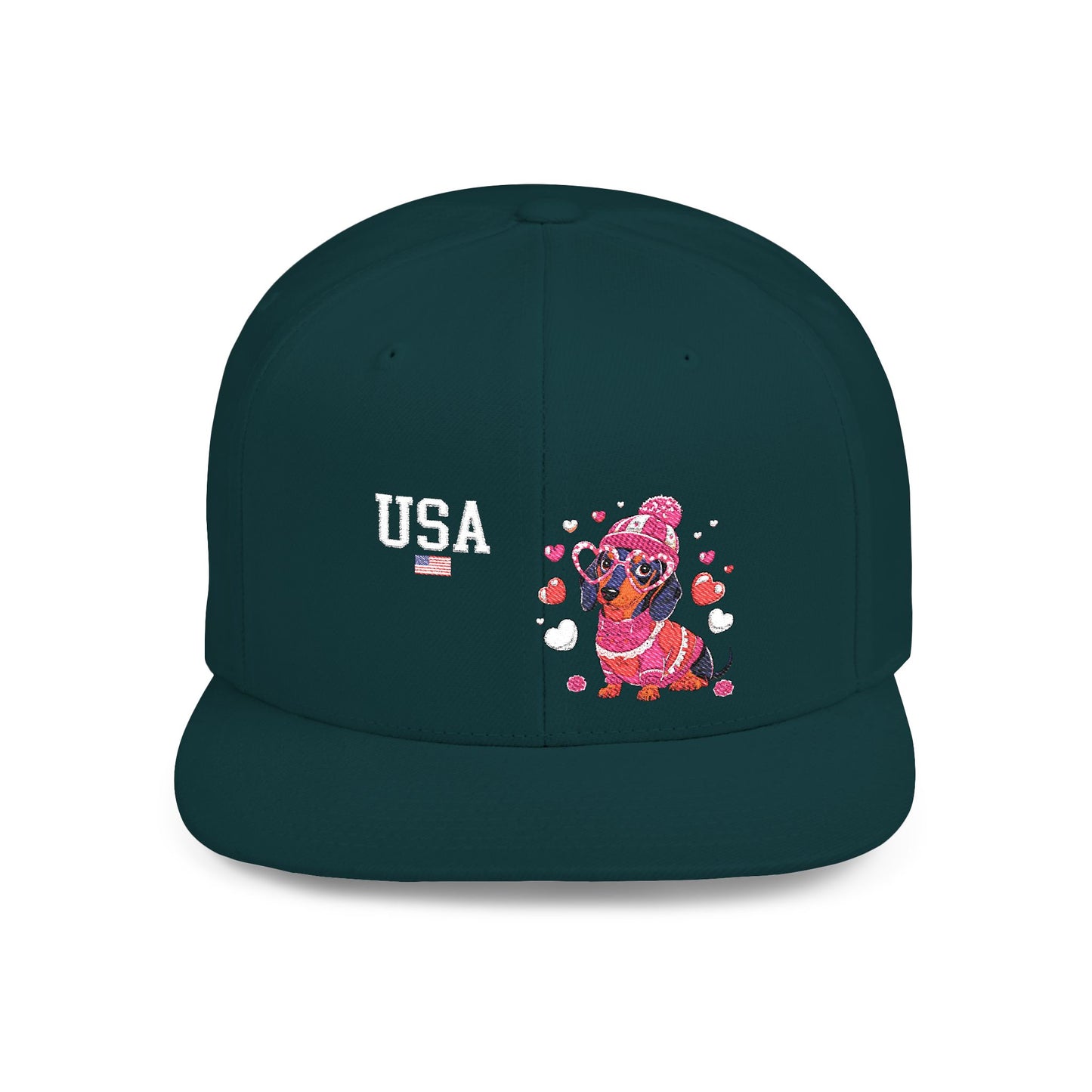 Princess Grace  TEAM USA  Flat Bill Snapback Hat