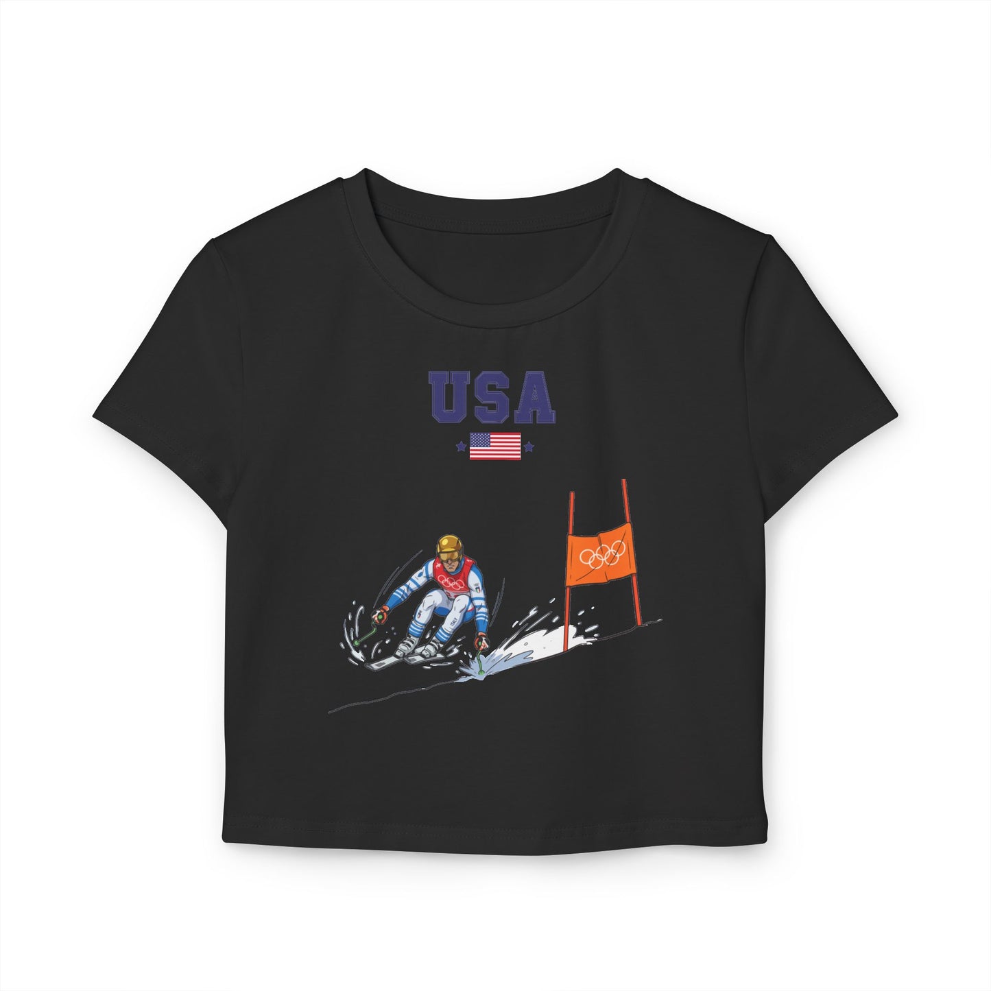 Princess Grace  TEAM USA  Women's Baby Tee