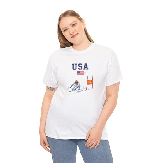 Princess Grace  TEAM USA   Unisex Heavy Cotton Tee