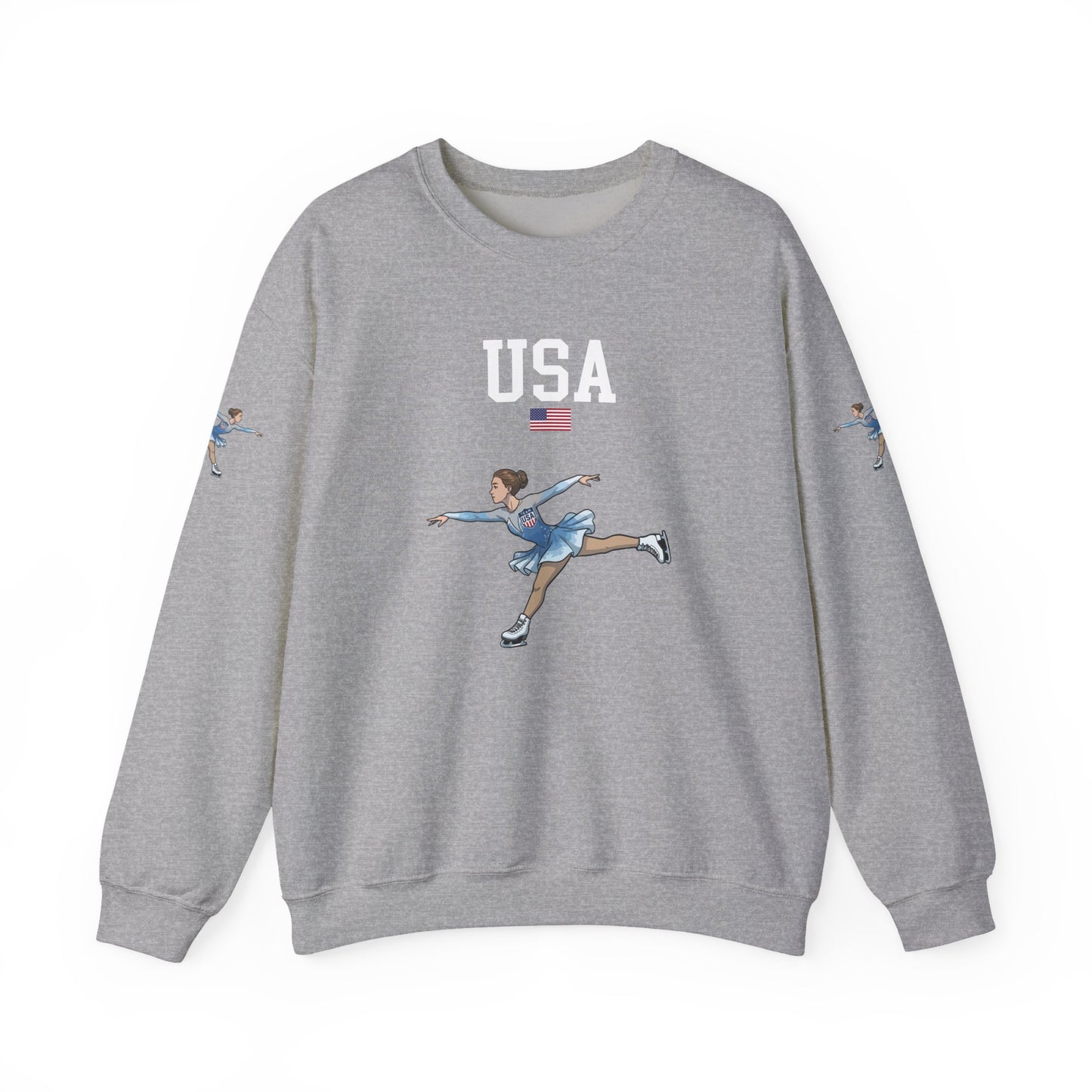 Princess Grace  TEAM USA  Unisex Heavy Blend  Crewneck Sweatshirt
