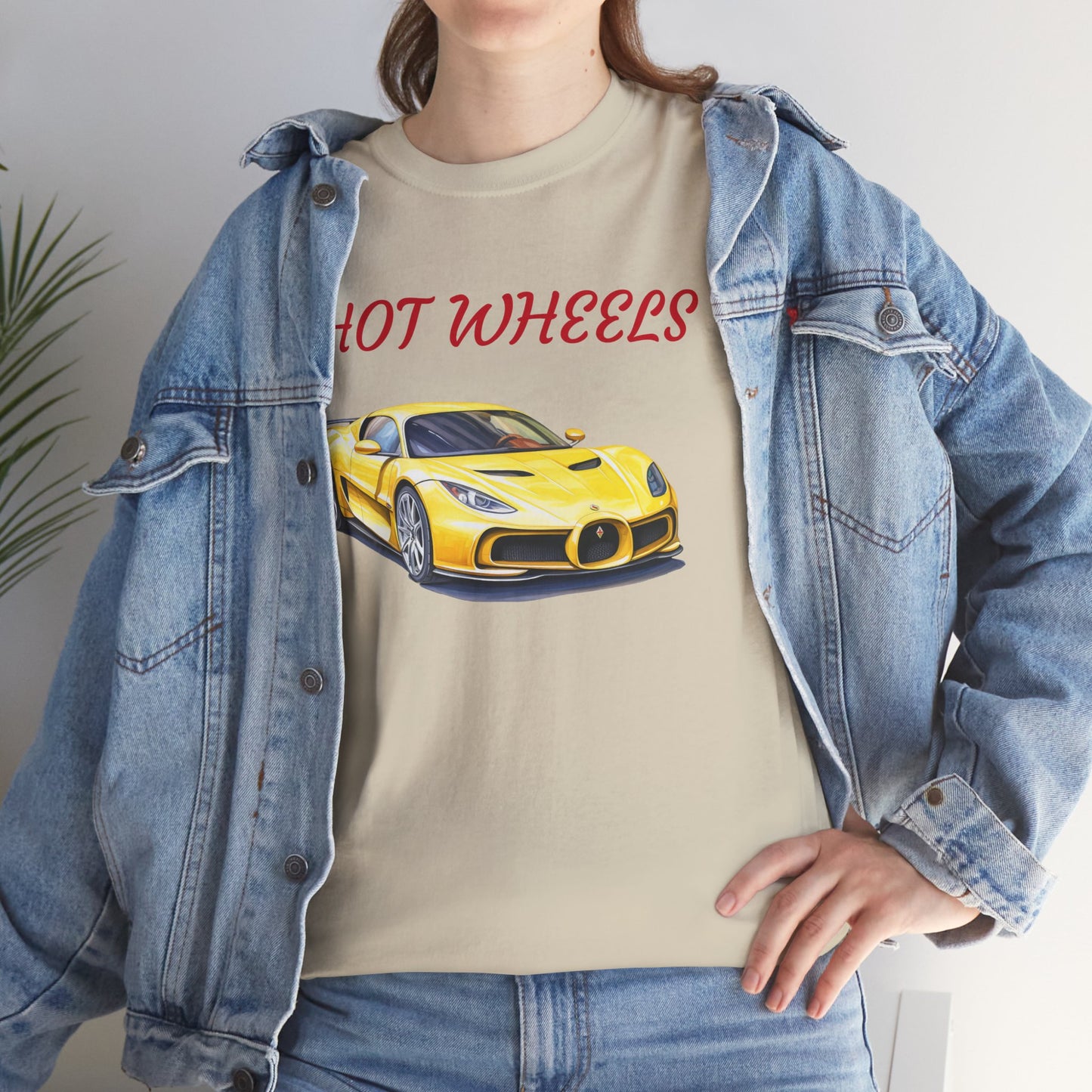 Princess Grace  Hot Wheels Unisex Heavy Cotton Tee Perfect Gift for Car Enthusiasts