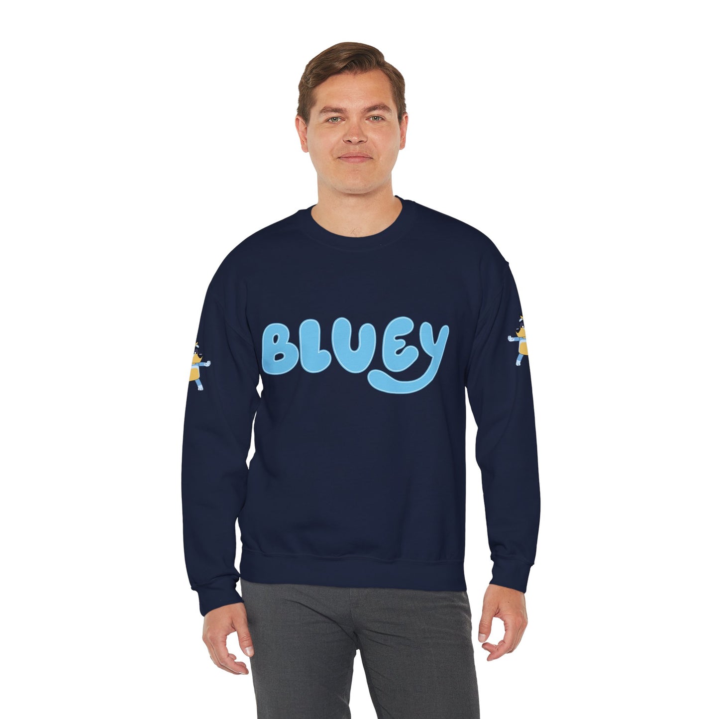 Princess Grace  Bluey Unisex  Crewneck Sweatshirt  Cozy Cartoon Apparel for Kids and Adults