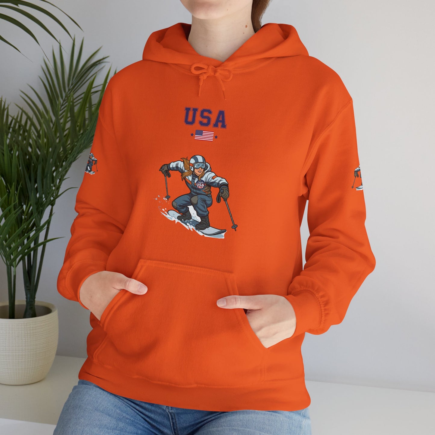 Princess Grace  TEAM USA  Unisex Heavy Blend Hooded Sweatshirt