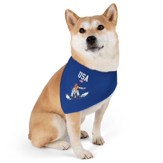 Princess Grace  TEAM USA  Pet Bandana Collar