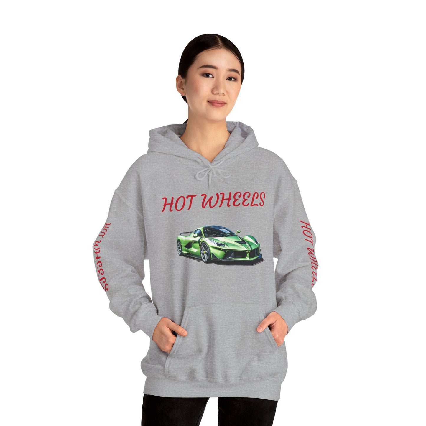 Princess Grace Hot Wheels Unisex Heavy Blend Hooded Sweatshirt Perfect for Car Enthusiasts