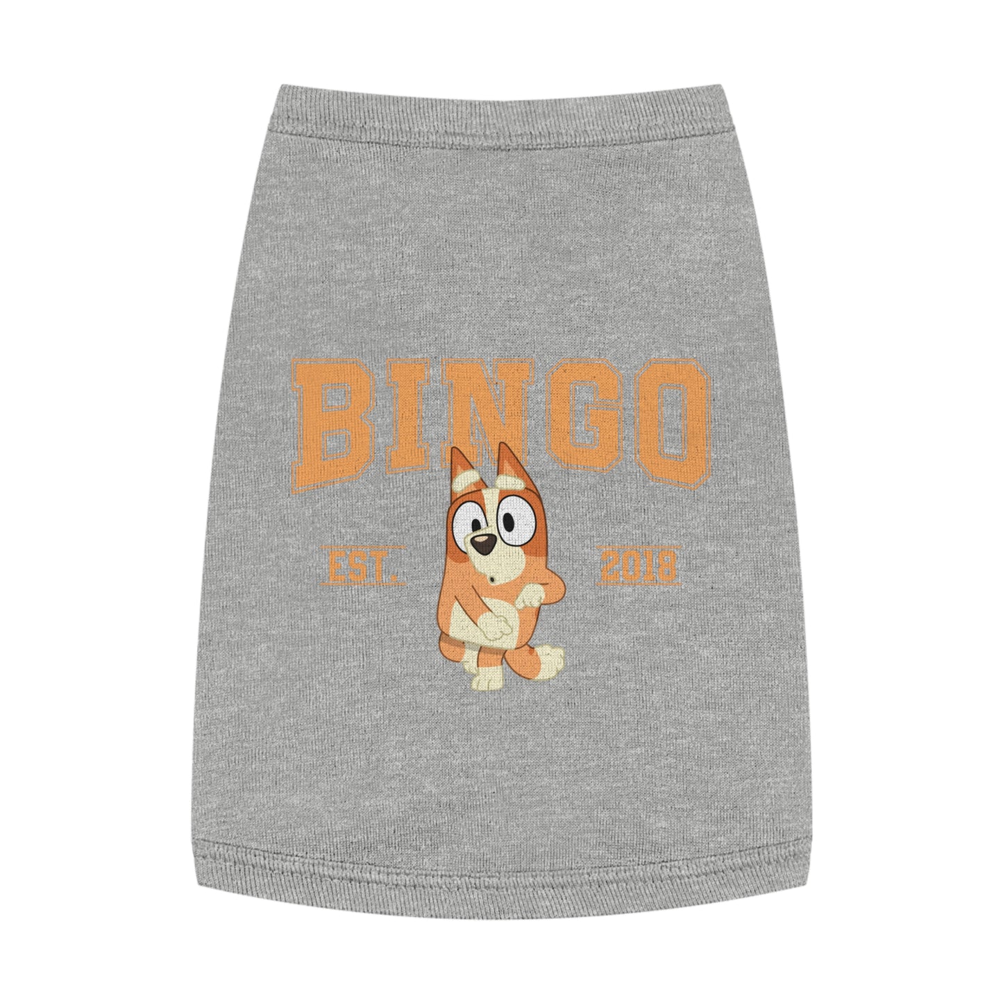 Princess Grace  BLUEY Cute Pet Tank Top  Bingo Design for Dogs Perfect Summer Outfit