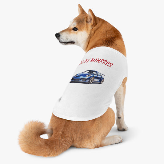 Princess Grace Hot Wheels Cool Pet Tank Top Car Design for Dog Lovers