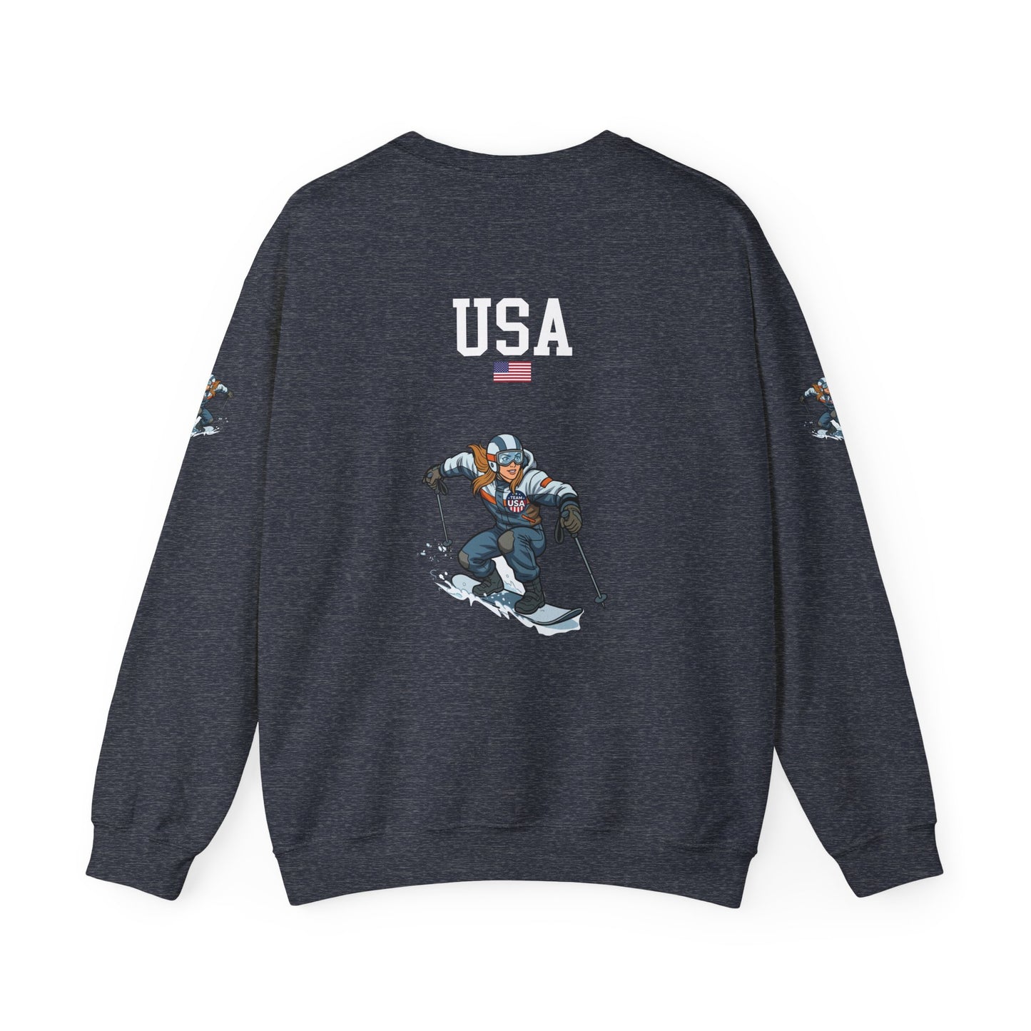 Princess Grace  TEAM USA  Unisex Heavy Blend  Crewneck Sweatshirt