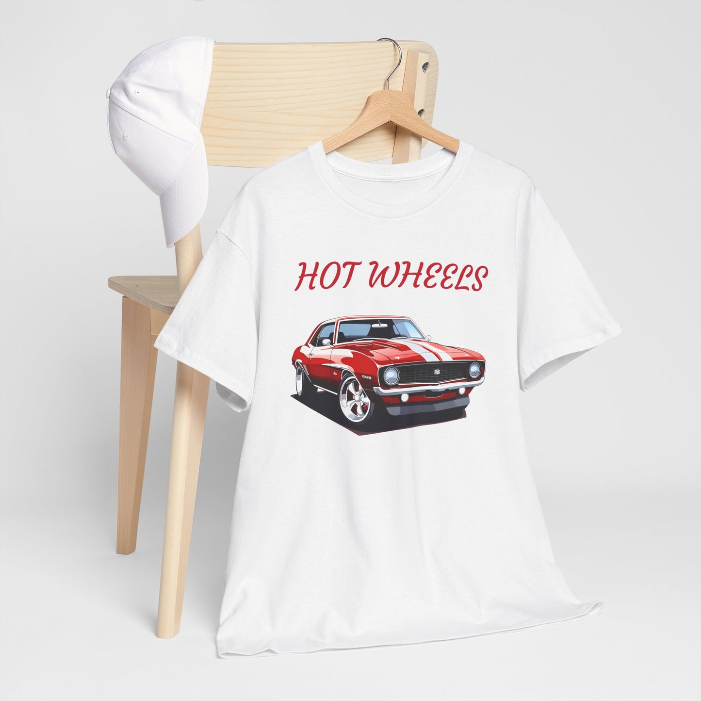 Princess Grace  Hot Wheels Graphic Unisex Heavy Cotton Tee Perfect for Car Enthusiasts