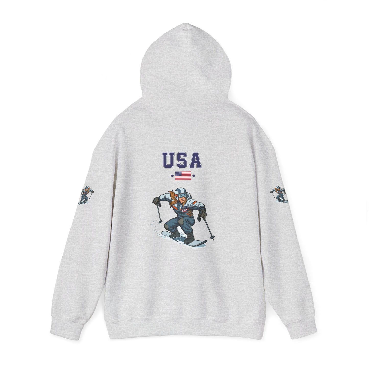 Princess Grace  TEAM USA  Unisex Heavy Blend Hooded Sweatshirt