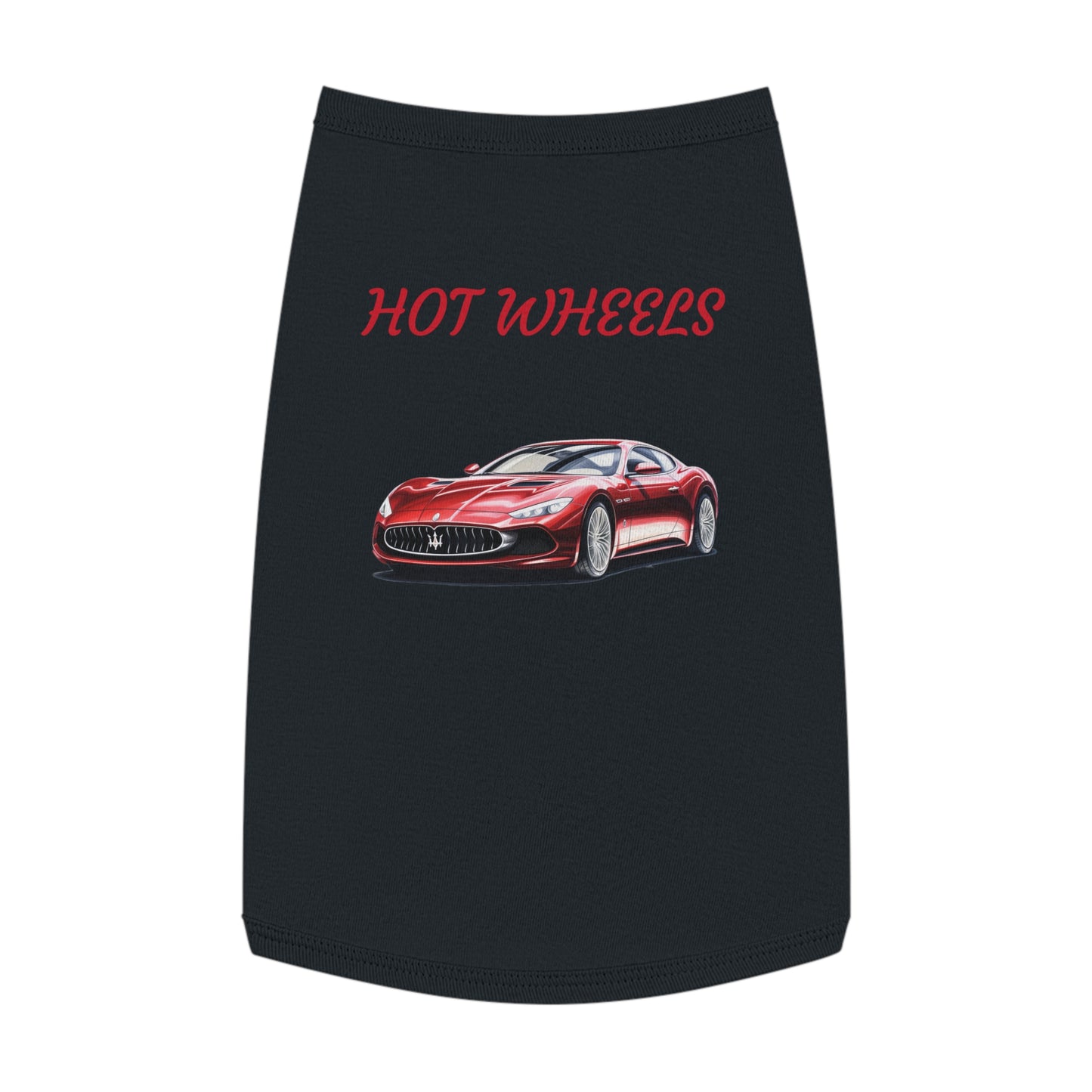 Princess Grace  Trendy Hot Wheels Pet Tank Top for Car Enthusiast Dogs