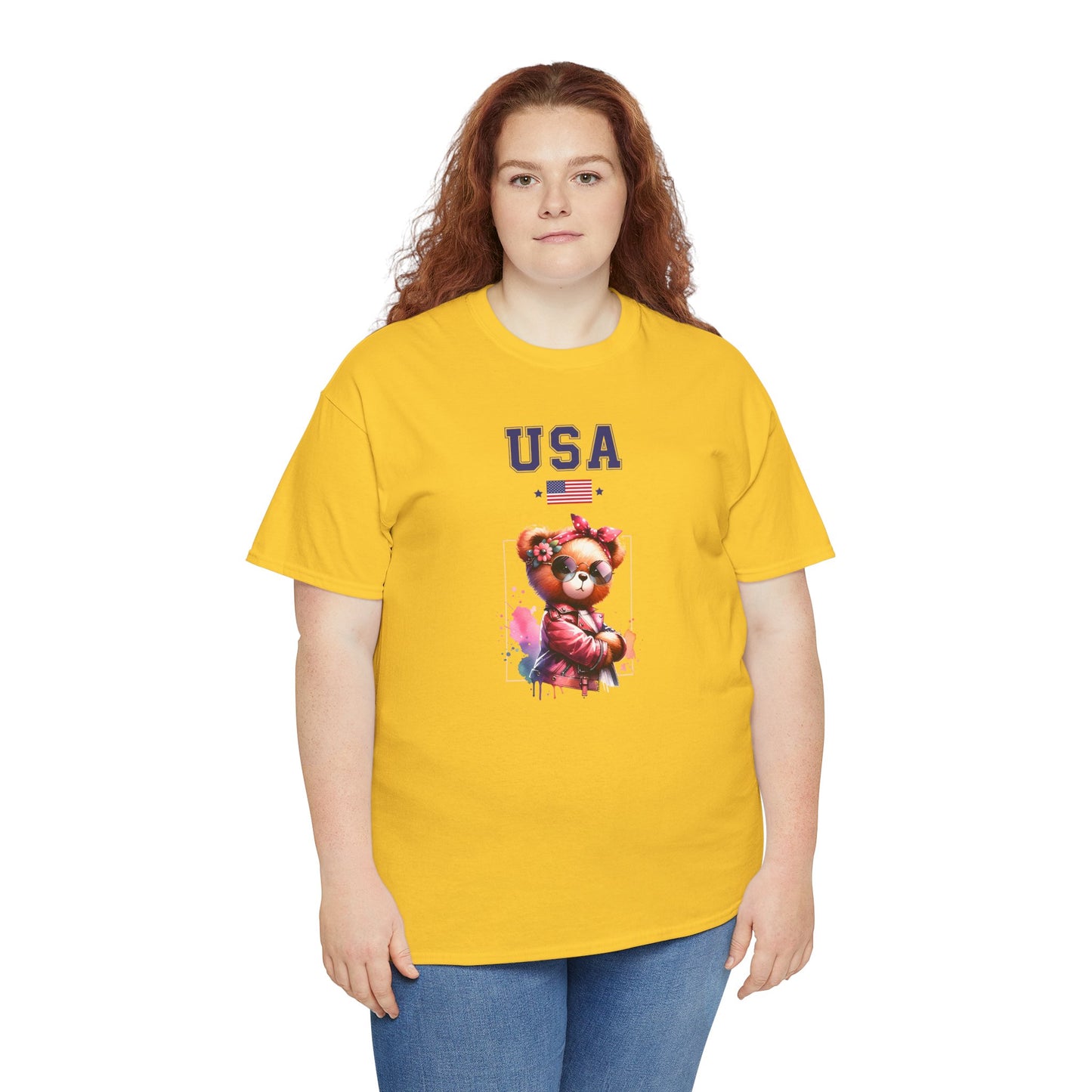 Princess Grace  TEAM USA  Unisex Heavy Cotton Tee