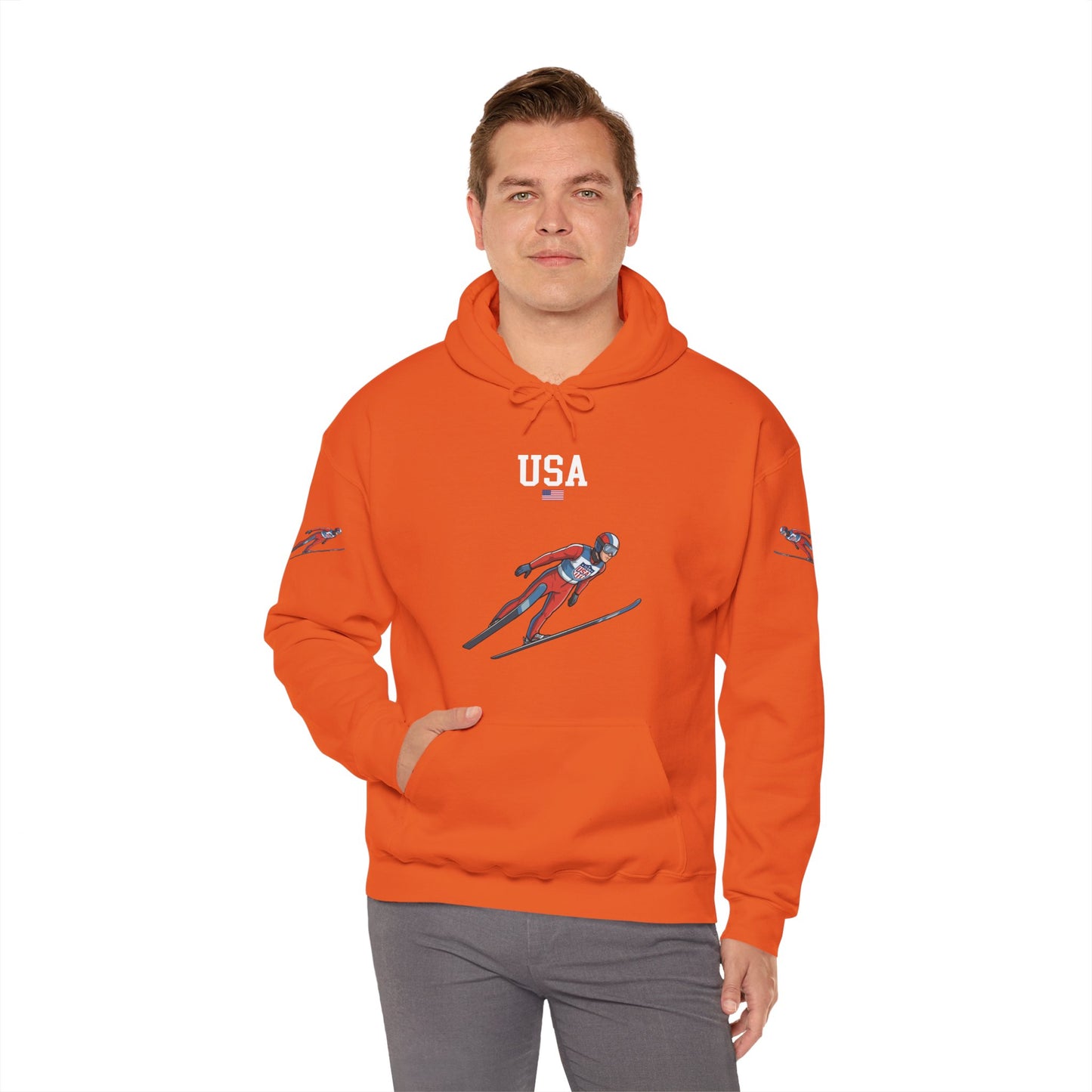 Princess Grace  TEAM USA  Unisex Heavy Blend Hooded Sweatshirt