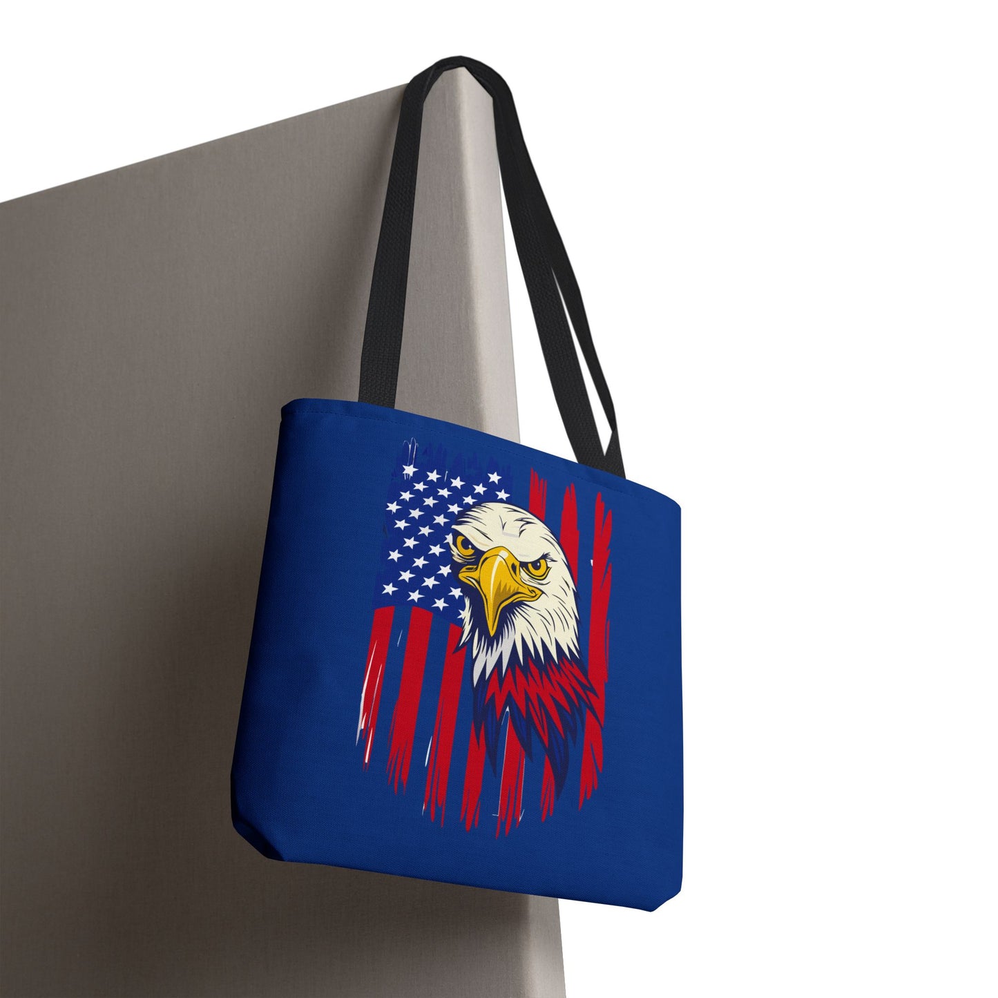 Princess Grace  Patriotic Eagle Tote Bag Bold American Spirit